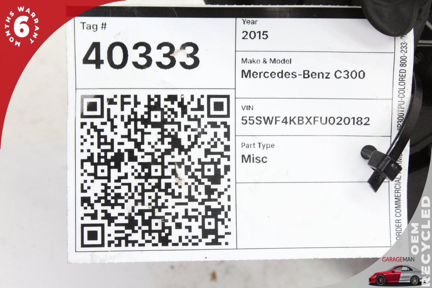 2015-2018 Mercedes W205 C300 Center Console Ashtray Compartment 2056800310 OEM
