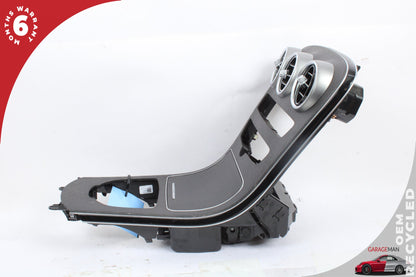 2019-2021 Mercede W205 C300 C43 C63 AMG Front Center Console Trim Assembly OEM