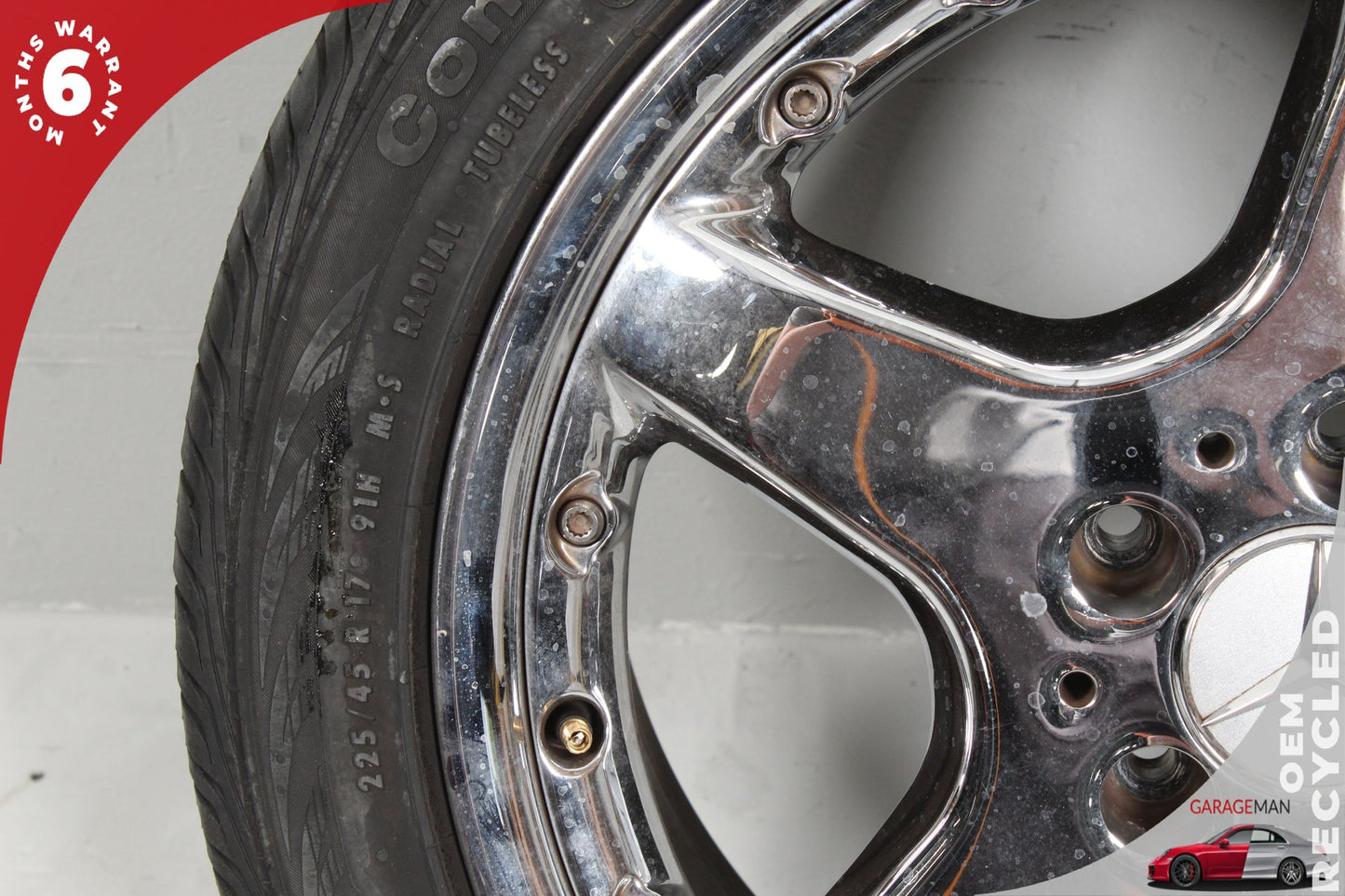 2002-2005 Mercedes-Benz C230 W203 Wheel Rim w/ Tire 2034001302