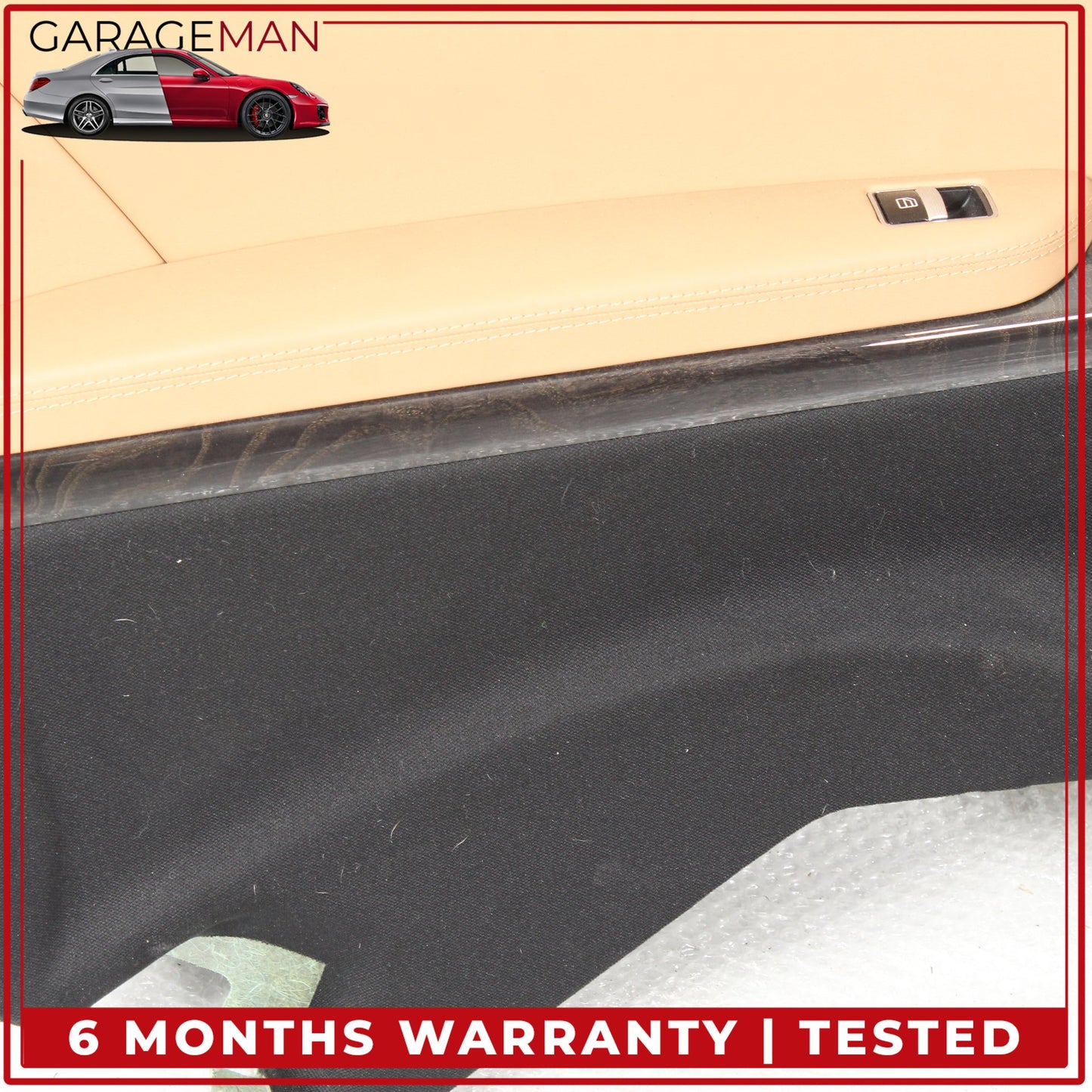 2007-2014 Mercedes-Benz CL550 W216 Coupe Left Rear Door Trim Panel 2166900954 OEM