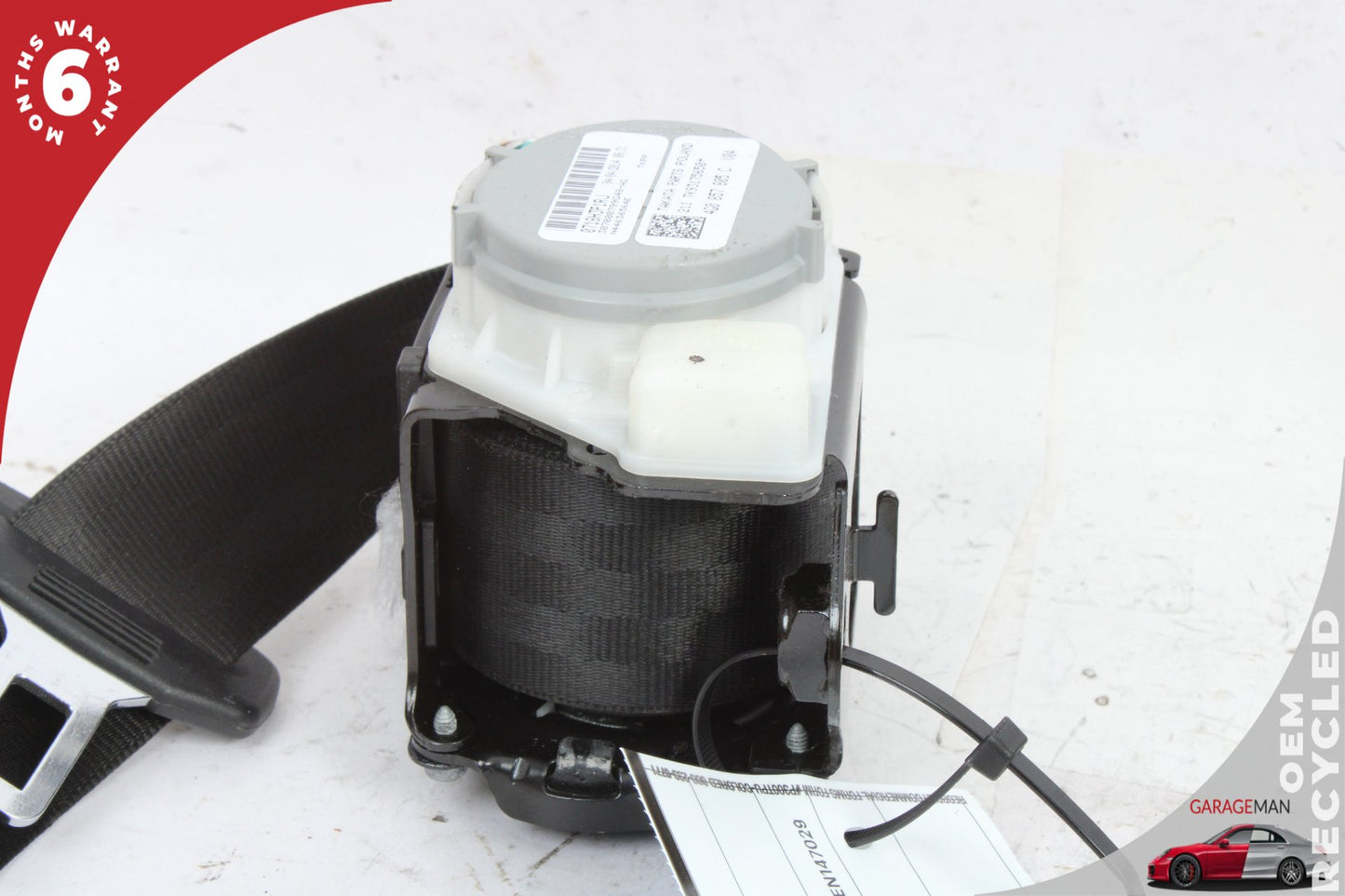 2012-2018 Audi A6 A7 Rear Left or Right Side Seat Belt Black 4G0857805C OEM