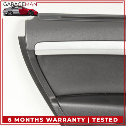 2007-2015 Audi Q7 Rear Left Side Interior Door Trim Panel w/ Sun Shade OEM