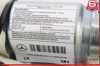 13-16 Mercedes X166 GL450 GL550 GL350 Roof Curtain Airbag Air Bag Left Side OEM