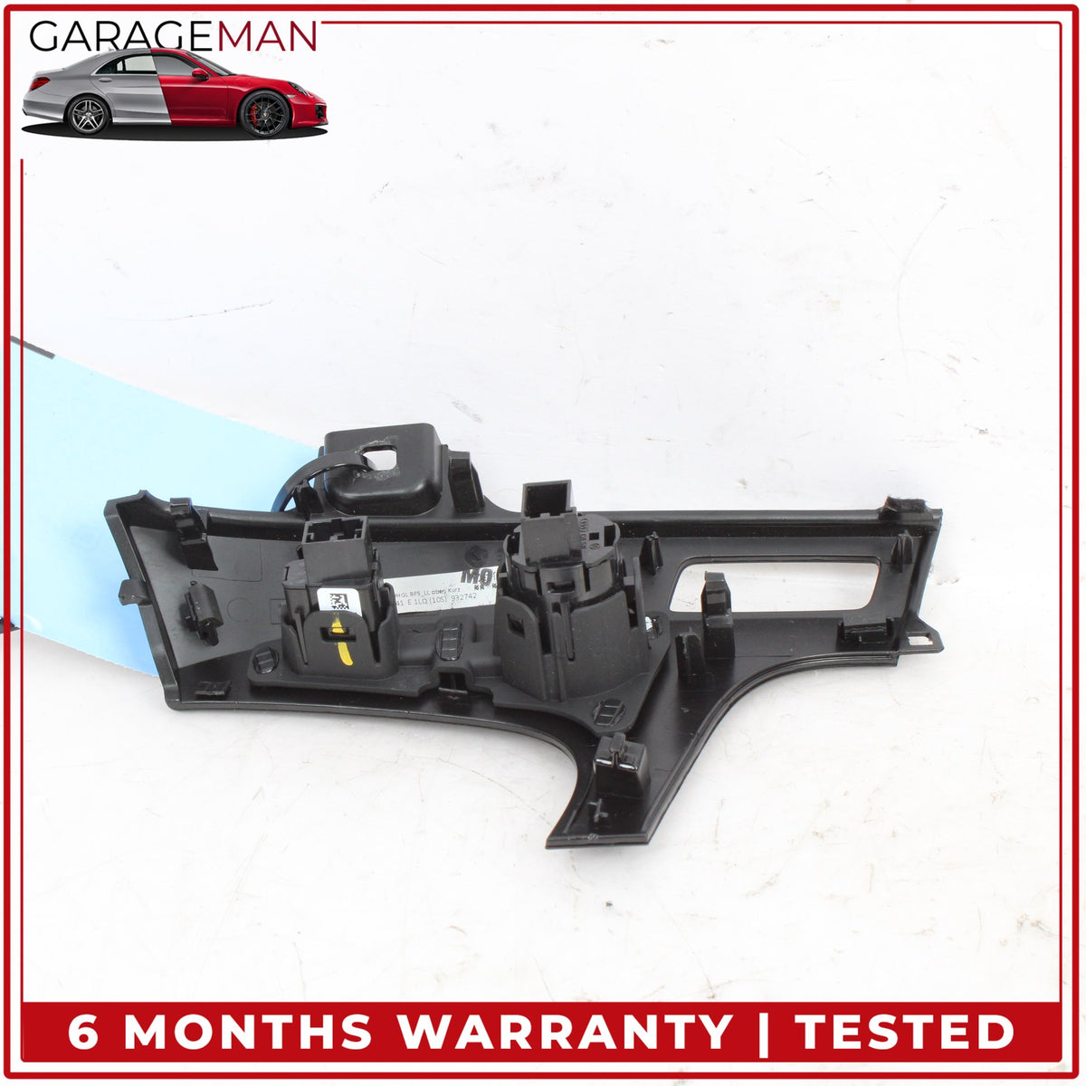 2017-2019 Audi Q7 Engine Start Stop Ignition Switch w/ Trim 4M1853241 OEM