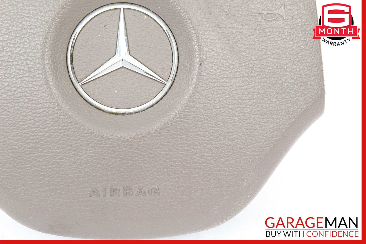06-08 Mercedes W164 ML350 GL450 R350 Driver Steering Wheel Airbag Leather Brown