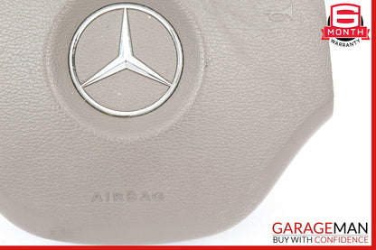 06-08 Mercedes W164 ML350 GL450 R350 Driver Steering Wheel Airbag Leather Brown