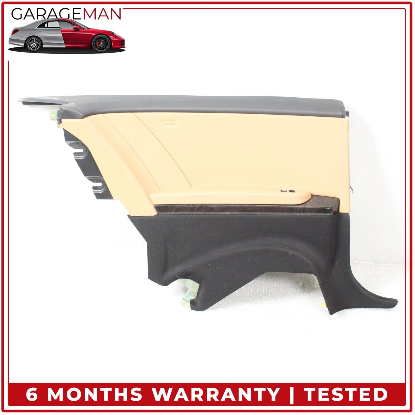 2007-2014 Mercedes-Benz CL550 W216 Coupe Left Rear Door Trim Panel 2166900954 OEM