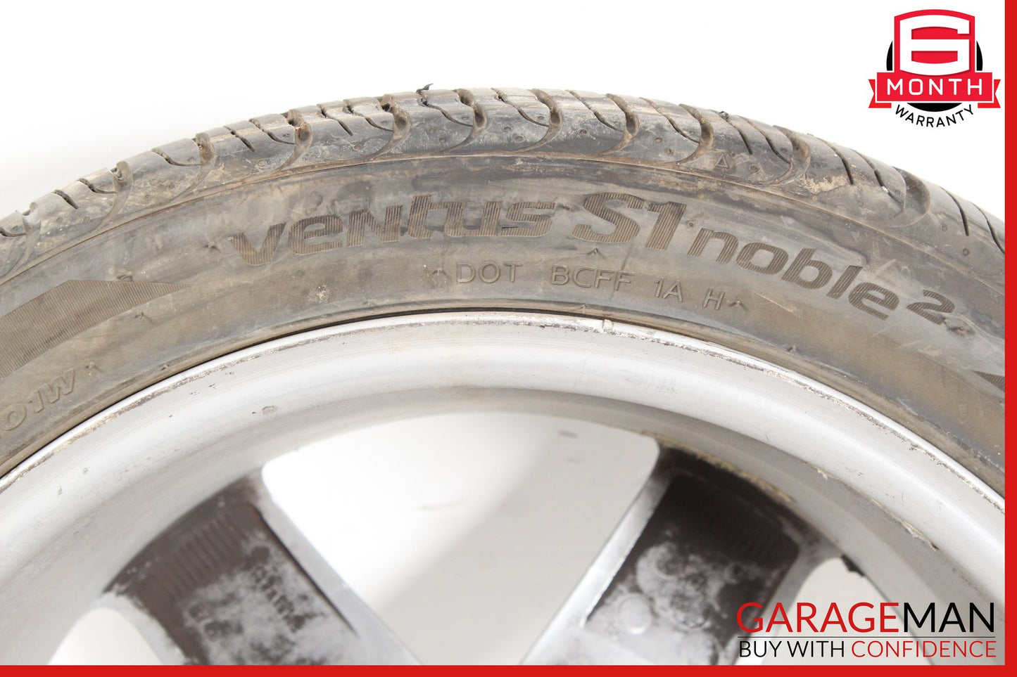 2003-2006 Mercedes R230 SL500 5 Spoke Rear Wheel Rim w/ Tire 9.5JX18H2 ET40 OEM