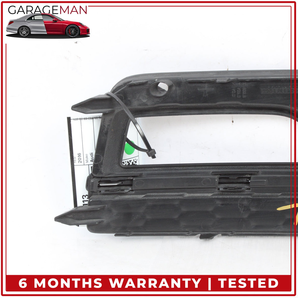 2013-2016 Audi A4 Front Left Driver Side Fog Light Grille Cover 8K0807681L OEM