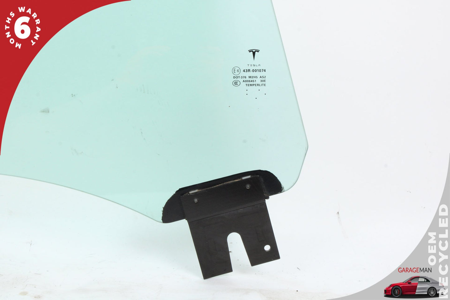 2012-2020 Tesla Model S 85D Hatchback Rear Right Window Glass 600657100D