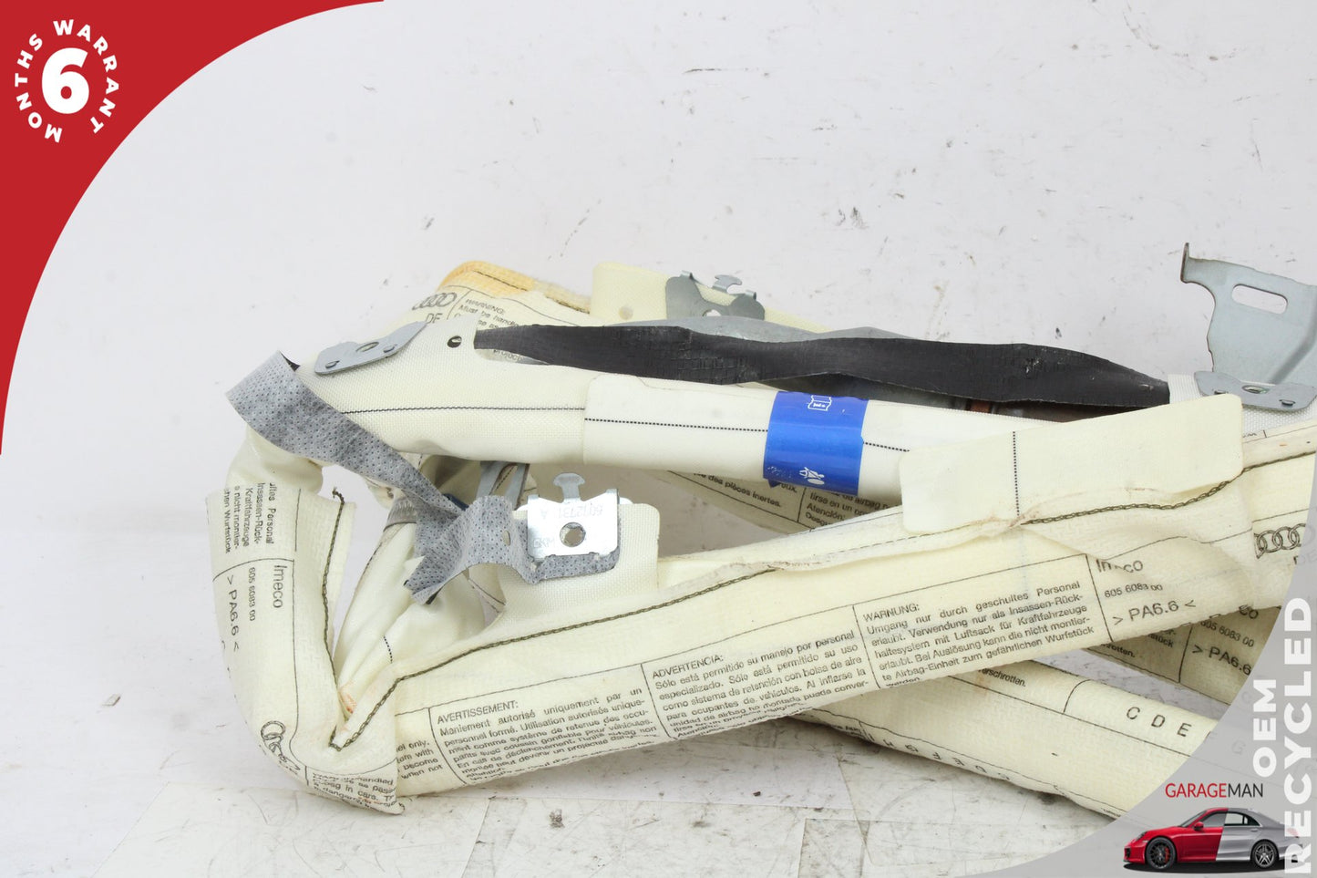 2007-2015 Audi Q7 Left Driver Side Upper Roof Curtain Airbag 4L0880741A OEM