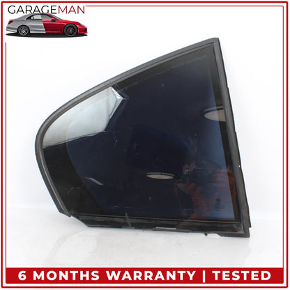 2012-2018 BMW 328i F30 Sedan Rear Right Door Fixed Window Glass 7269554 OEM