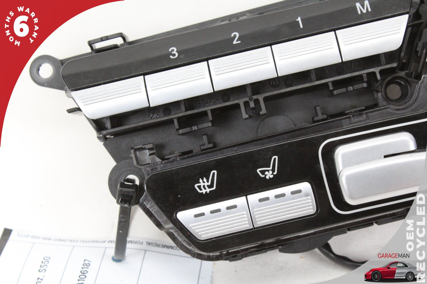 2007-2014 Mercedes W221 S550 Front Right Seat Control Switch 2218707751 OEM