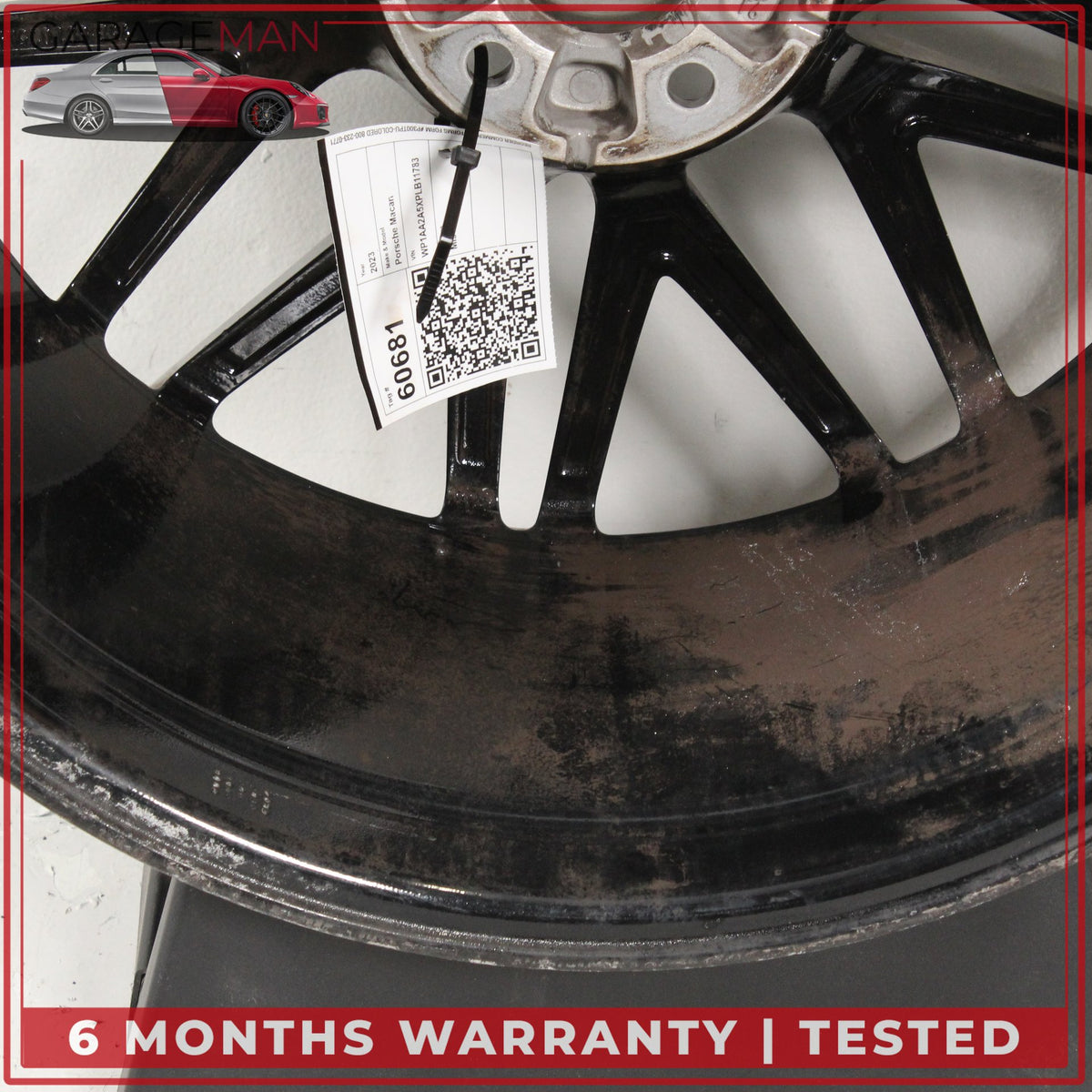 2021-2024 Porsche Macan 95B RS Spyder Design Rear Wheel Rim 10JX21H2 ET19 OEM