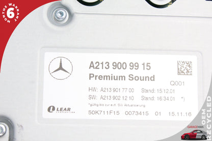 17-19 Mercedes-Benz E400 W213 Station Wagon Burmester Audio Amplifier 2139009915