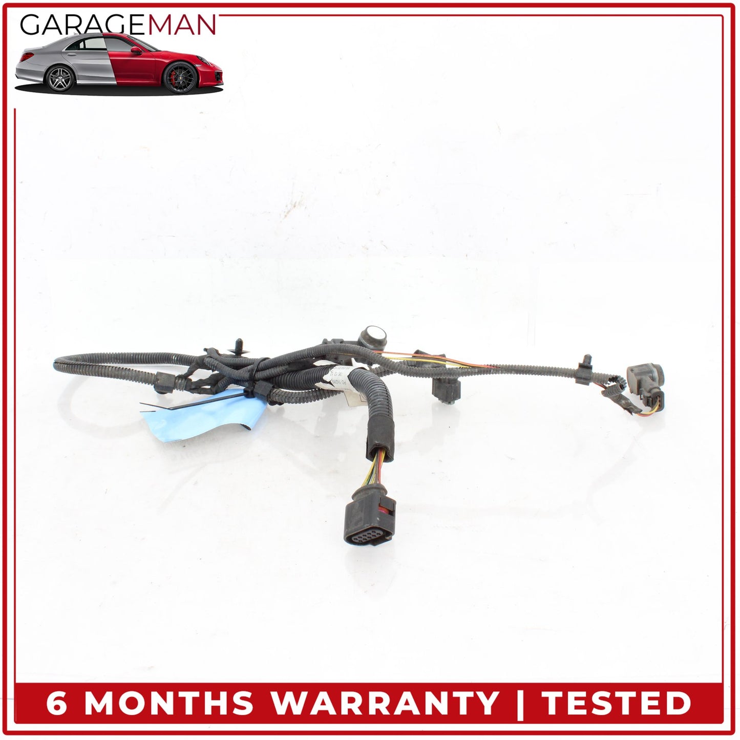 2010-2013 Porsche Panamera 970 Front Bumper Parking Sensors w/ Wire Harness OEM