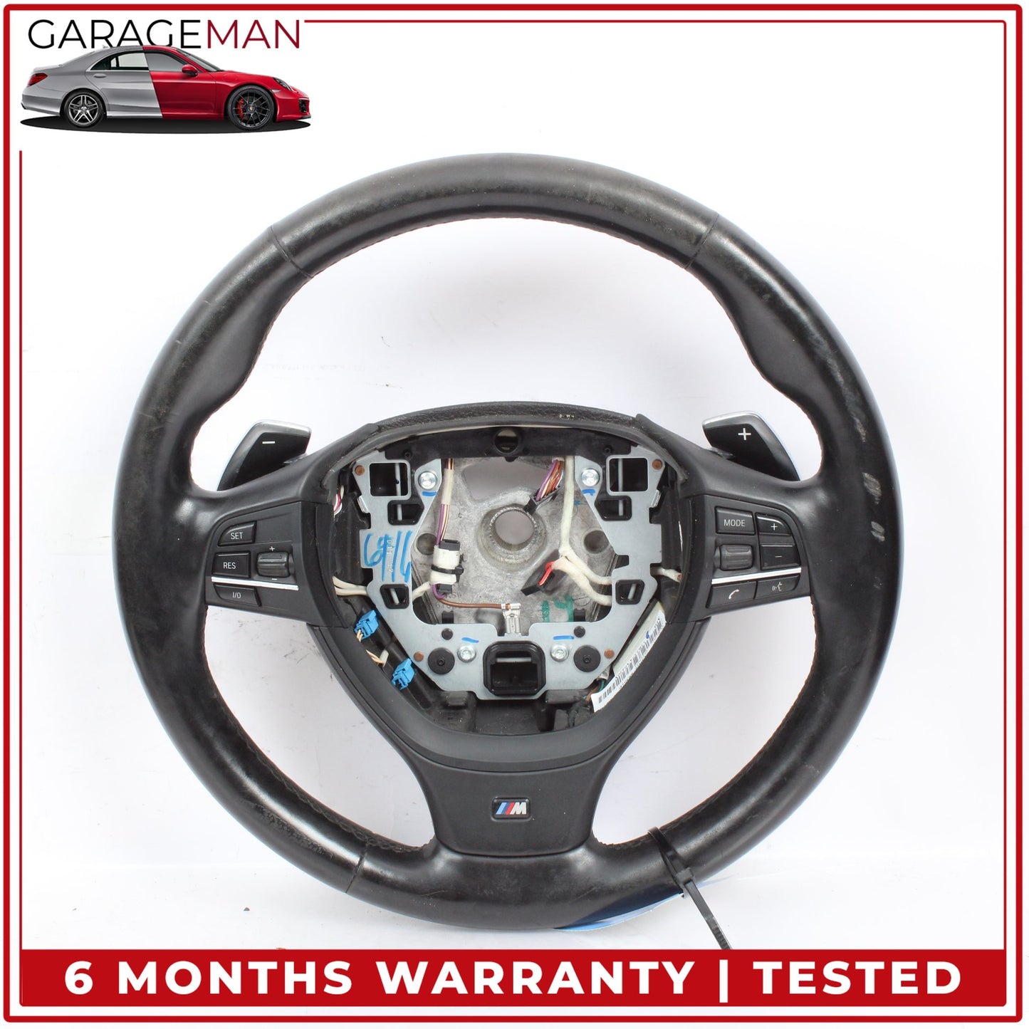 2012-2019 BMW 650i F06 Heated Steering Wheel w/ Paddle Shifters 9229483 OEM