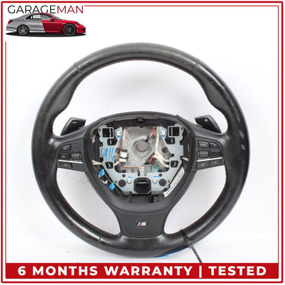2012-2019 BMW 650i F06 Heated Steering Wheel w/ Paddle Shifters 9229483 OEM