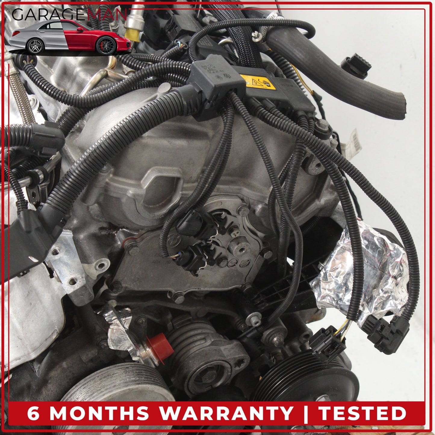 2008-2013 BMW 550i GT 650i 750i X5 X6 RWD 4.4L Engine Motor N63B44O0 OEM 154K