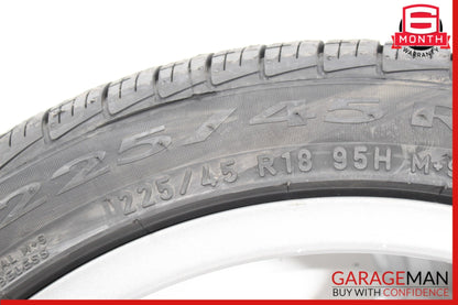 2015-2018 Mercedes W205 C300 Front Wheel Tire Rim 7.5Jx18H2 ET44 2054011100 OEM