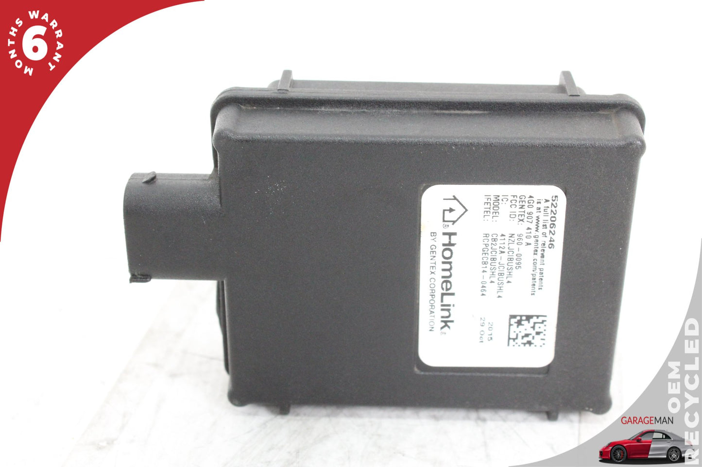 2011-2018 Audi SQ5 8R HomeLink Garage Door Opener Control Module 4G0907410A OEM