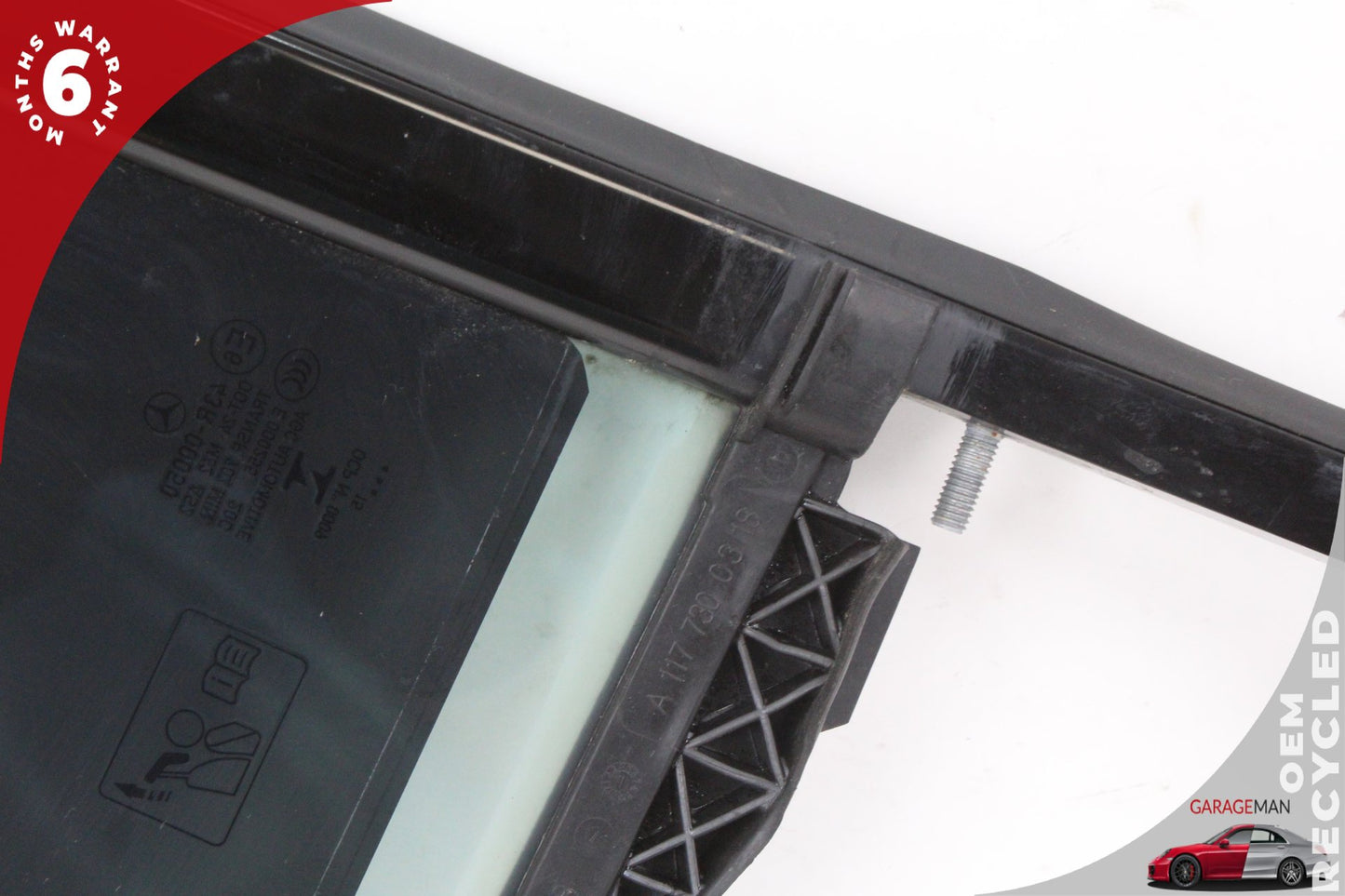 2014-2019 Mercedes W117 CLA45 AMG Rear Left Quarter Window Glass 1177300118 OEM