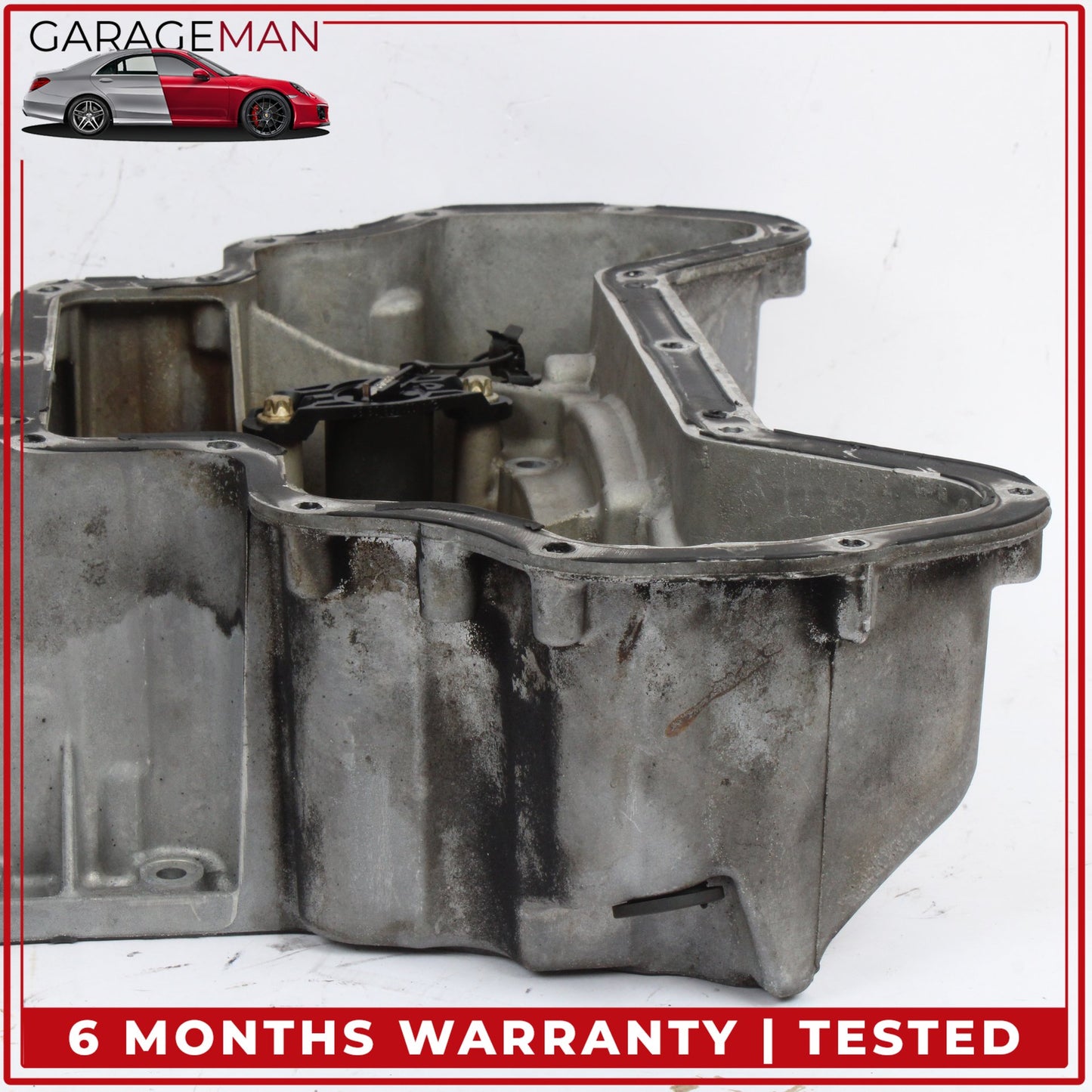 2005-2011 Mercedes W211 E350 Engine Upper Oil Sump Baffle Pan 2720142102 OEM