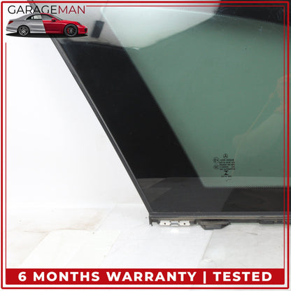 2017-2023 Mercedes S213 E400 Wagon Rear Left Quarter Window Glass 2136709300 OEM
