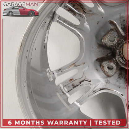 2010-2016 Porsche Panamera 970 9JX19 ET61 Front Wheel Rim Silver 97036215801 OEM