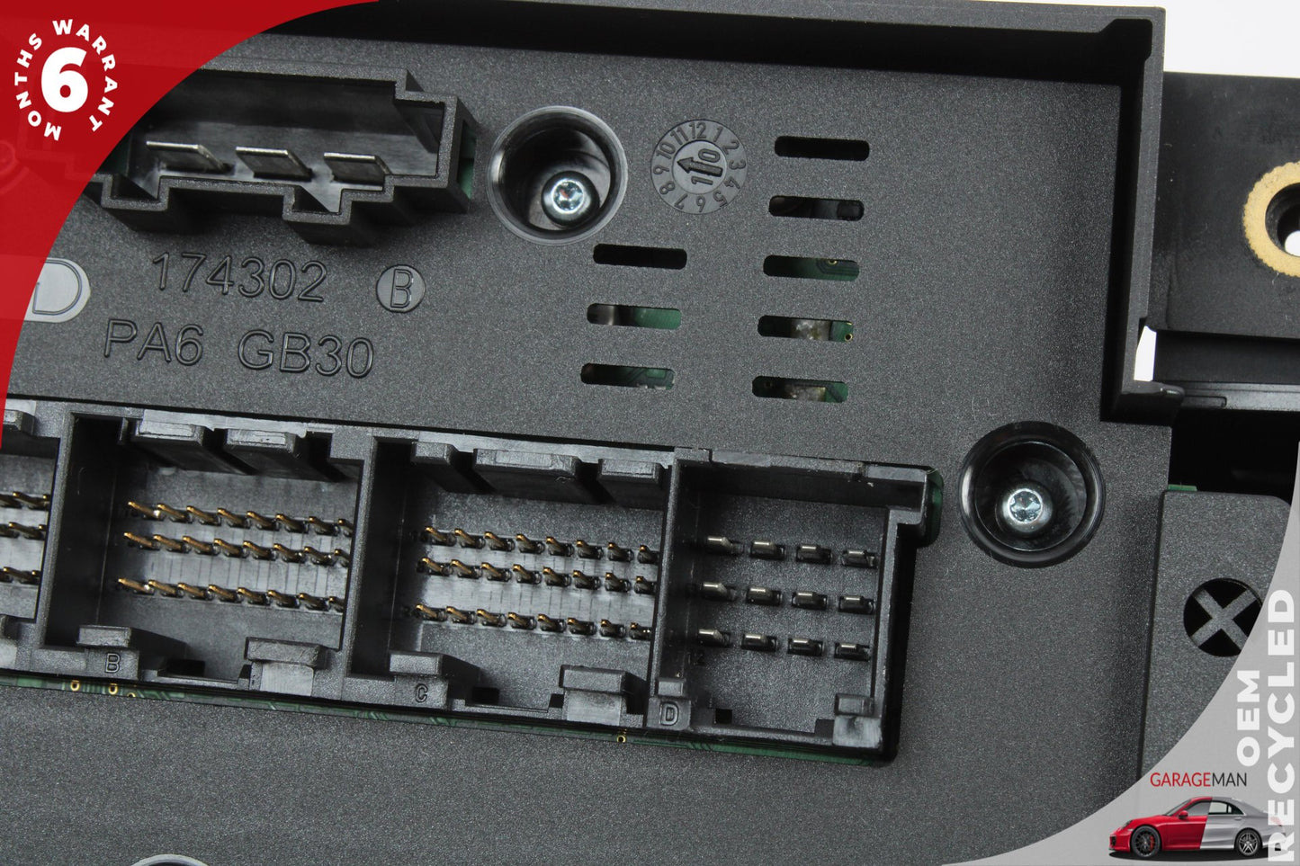 2011-2012 Porsche Cayenne 958 AC Temperature Climate Control Switch Panel OEM