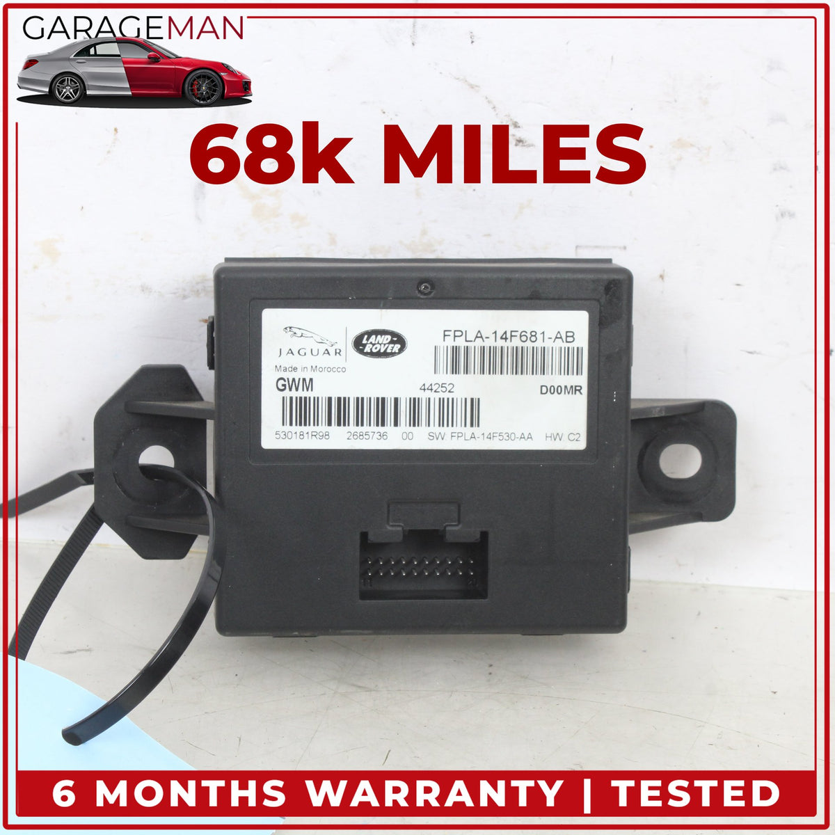 2015-2020 Range Rover Sport L494 Gateway Captive Consumption Control Module OEM