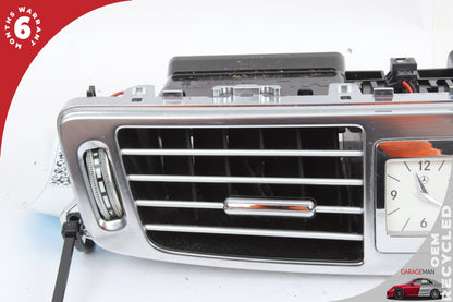 2012-2018 Mercedes W218 CLS550 Center Dash Air AC A/C Heater Vent w/ Clock OEM