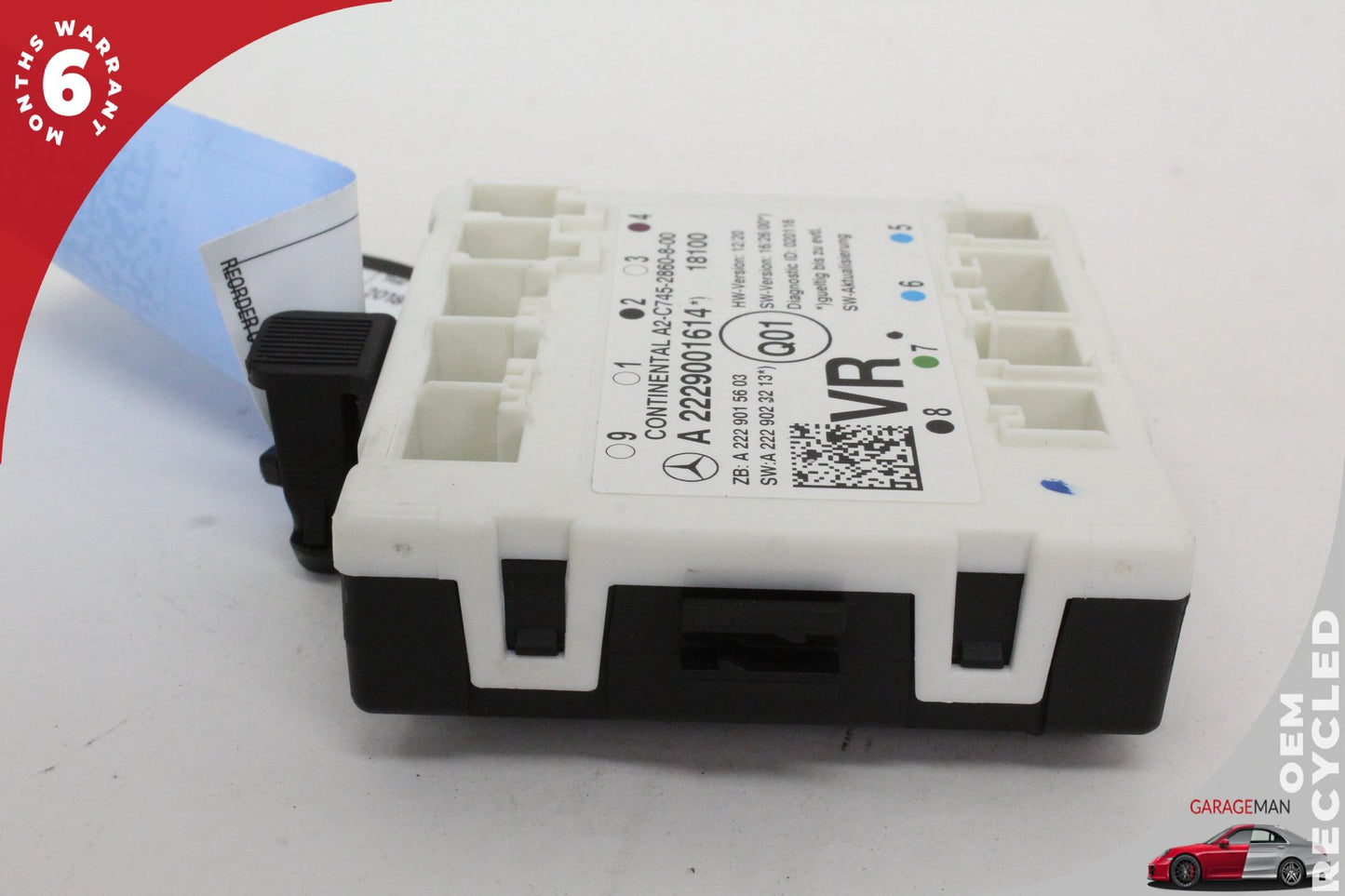 15-19 Mercedes-Benz C350e W205 Right Front Door Control Module 2229001614