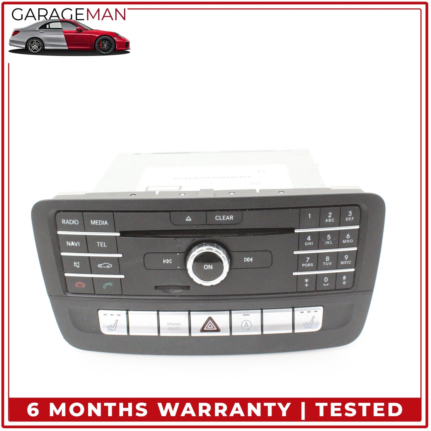 2014-2020 Mercedes-Benz CLA250 W117 Sedan Command Head Unit Navigation Radio 2469028004 OEM