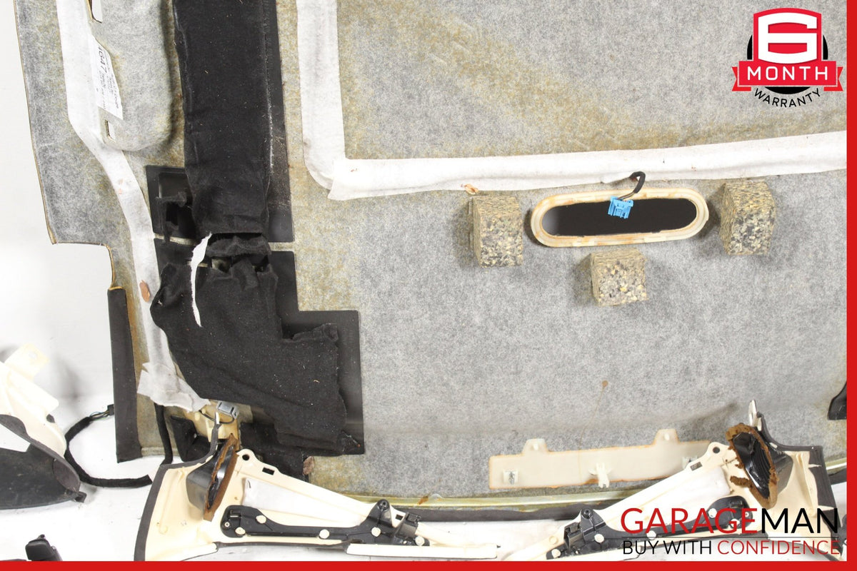 2014-2018 Audi S7 Overhead Roof Headliner w/ Sunvisor & Trim Cover Panel Set OEM