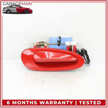 1997-2005 Porsche 911 996 Front Right Side Exterior Door Handle Red OEM