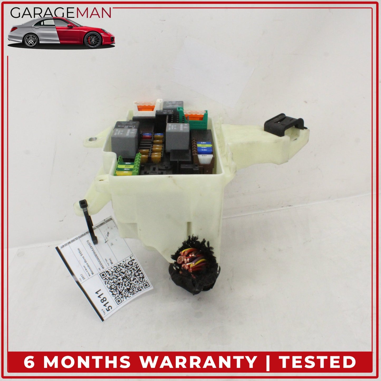 2014-2017 Mercedes W222 S550e Front Engine Fuse Box Relay 2225400024 OEM