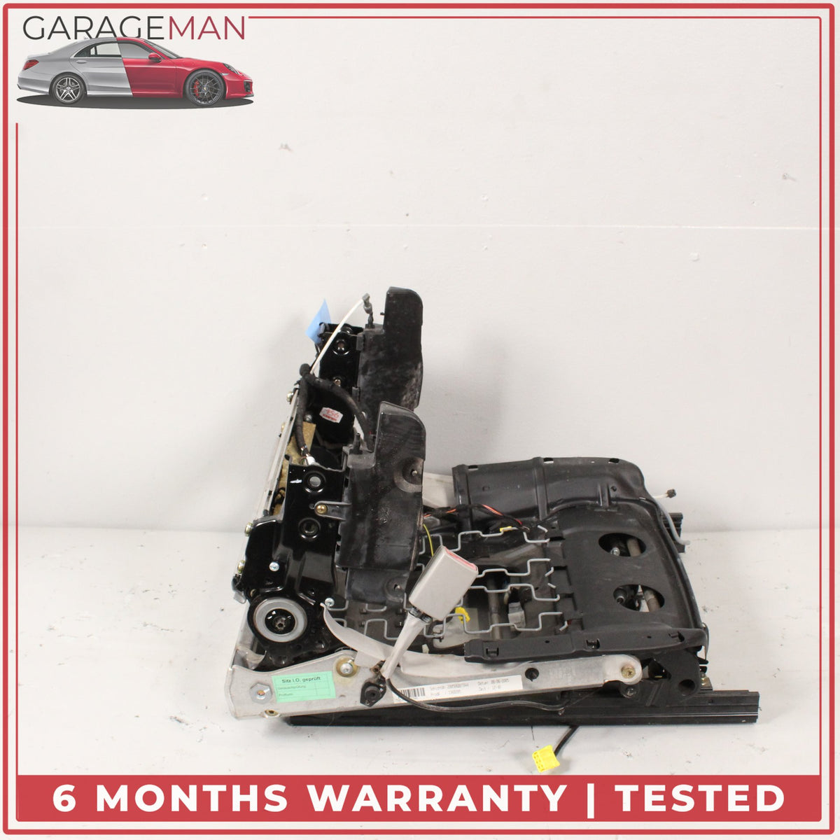 2003-2012 Mercedes R230 SL500 SL63 AMG Front Left Seat Track Rail Frame OEM