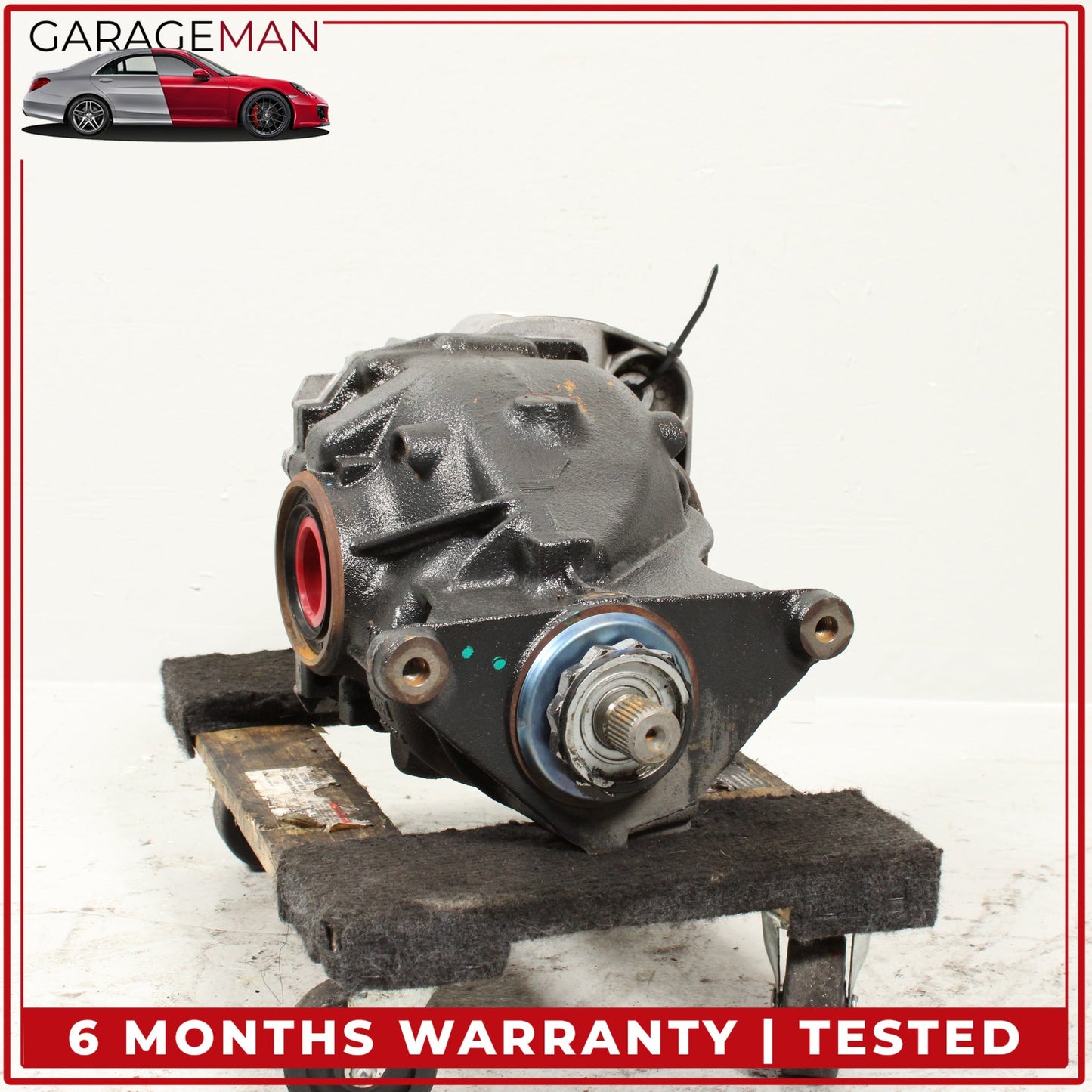 2007-2010 BMW X5 E70 3.0L Rear Differential Carrier 7552525 OEM