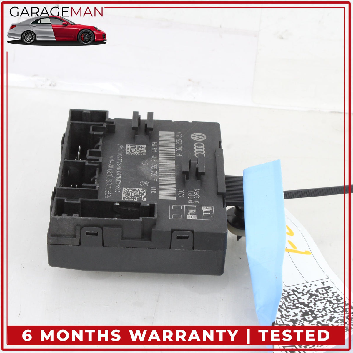 2012-2018 Audi A6 Front Left Driver Side Door Control Module Unit 4G8959793H OEM