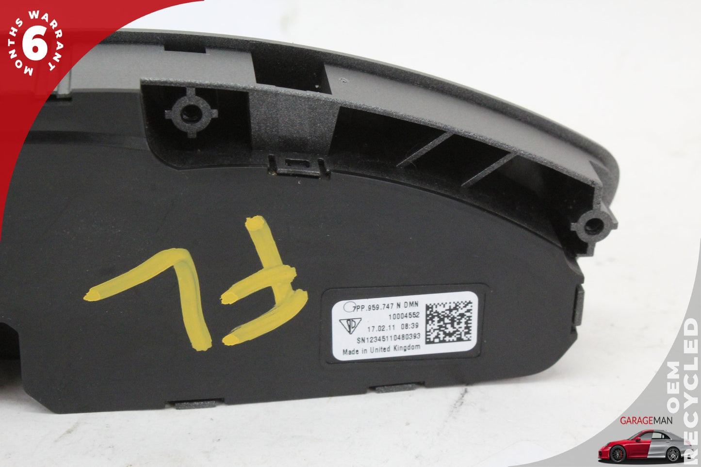 2010-2016 Porsche Panamera 970 Front Left Side Seat Memory Control Switch OEM