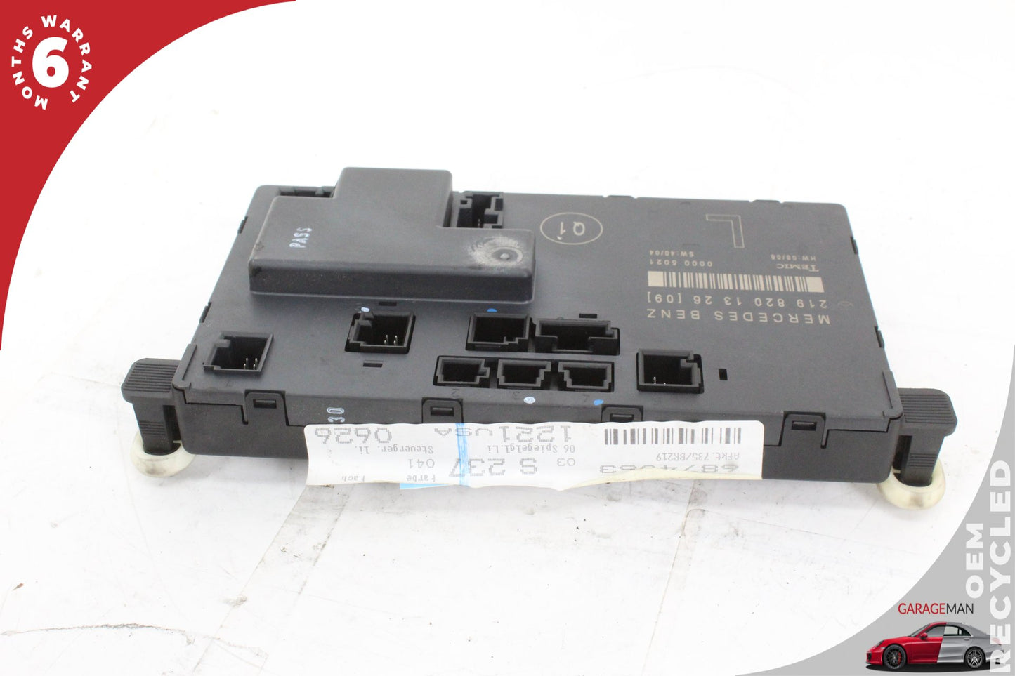 06-11 Mercedes-Benz CLS500 W219 Left Front Door Control Module 2198201326