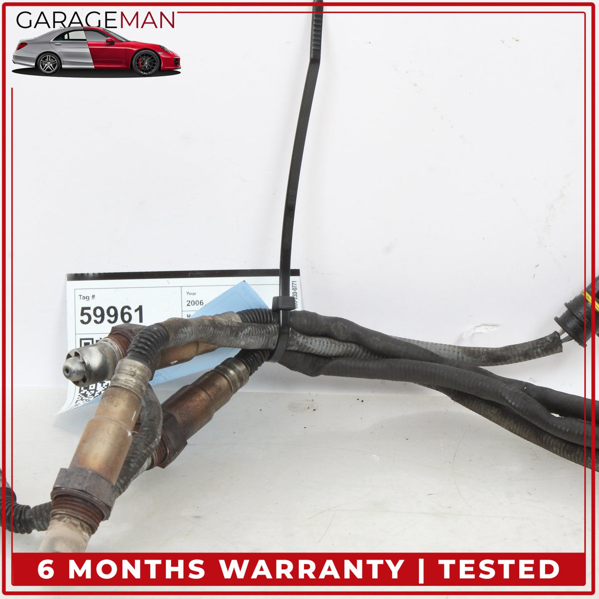 2003-2008 Mercedes R230 SL500 Oxygen O2 Lambda Sensor Set of 4 0015407617 OEM