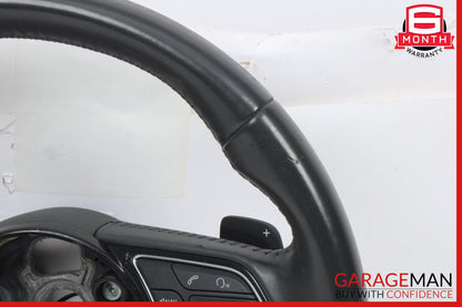 2017-2019 Audi A4 Sedan Front Left Side Steering Wheel Black 8W0419091CL OEM