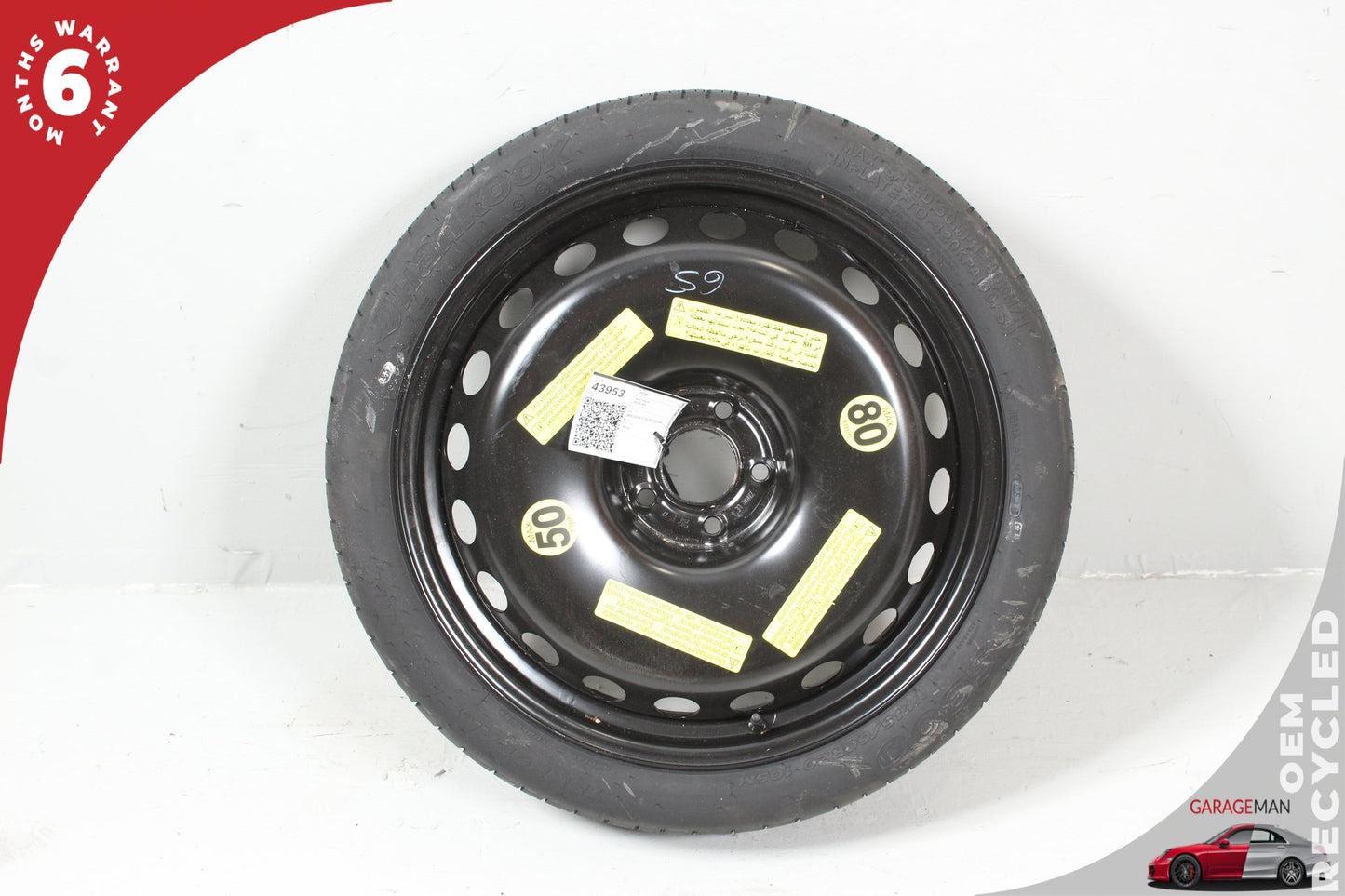 2012-2018 Audi A6 S6 RS7 Emergency Spare Tire Wheel Donut Rim 4G0601027 OEM