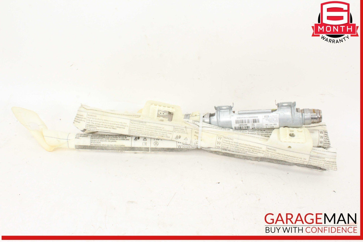 08-14 Mercedes W204 C300 C250 Left Driver Side Roof Curtain Airbag Air Bag OEM