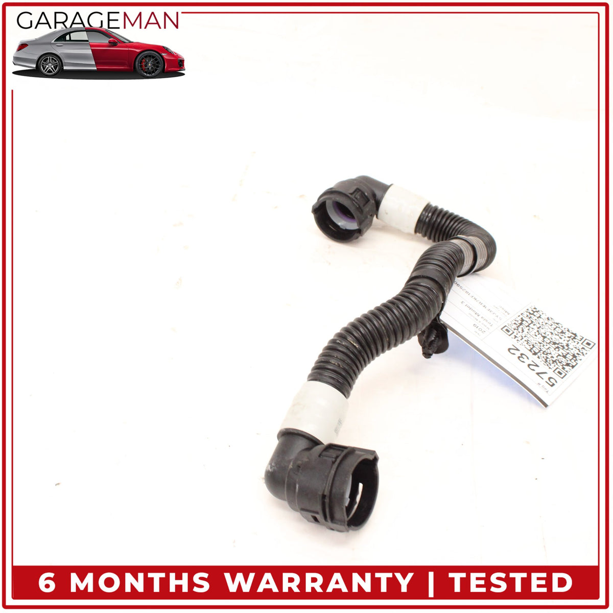 2017-2023 Tesla Model 3 Front Drive Unit Oil Cooler Outlet Hose Tube Pipe OEM