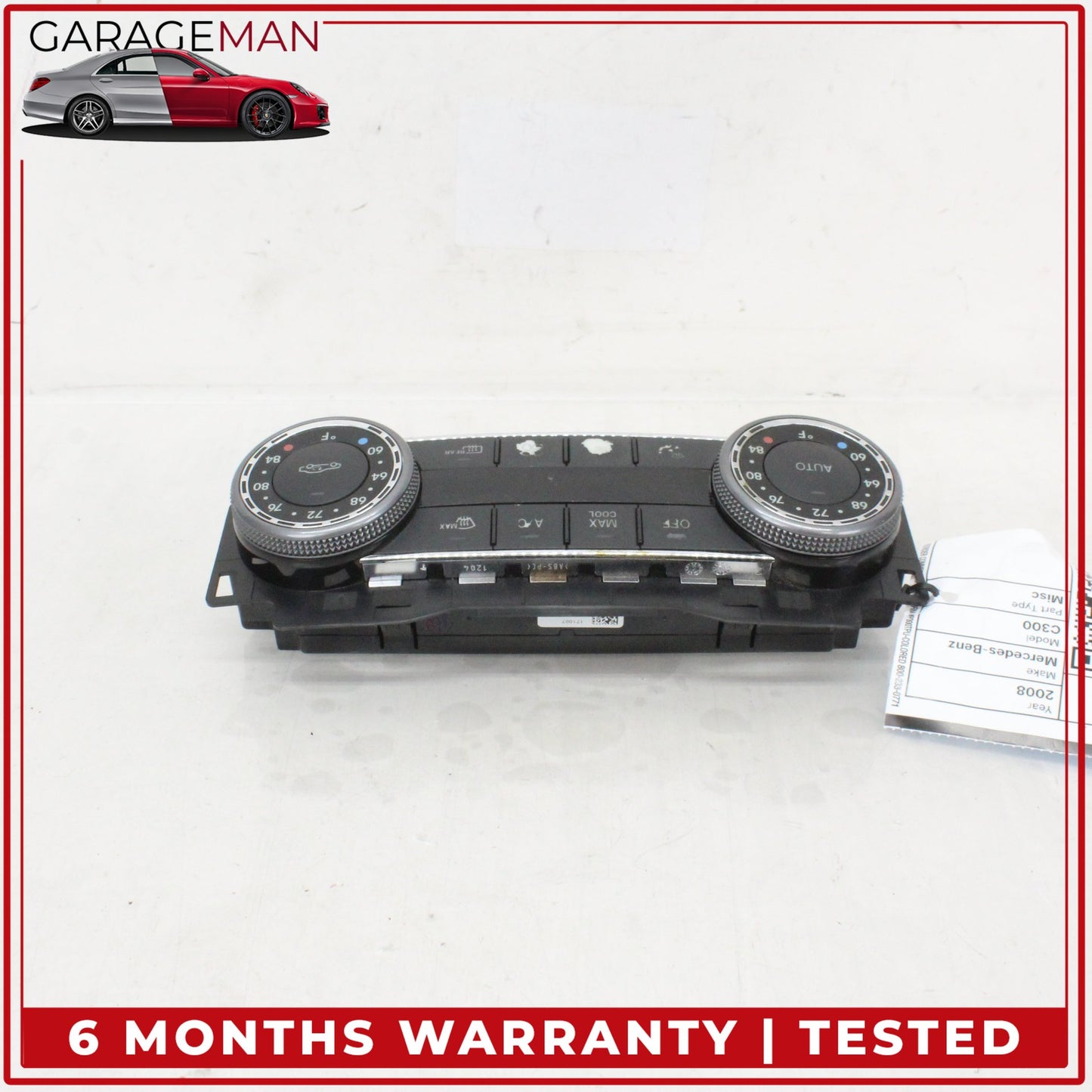2008-2011 Mercedes W204 C300 C350 AC A/C Heater Climate Control 2048300790 OEM
