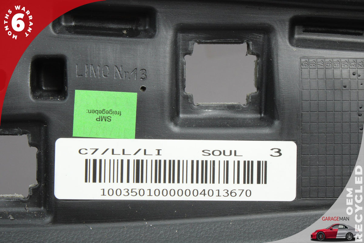2014 Audi A6 Sedan Dashboard Dash Board Panel w/o Airbag 4G1857001 Dakota Gray Metallic OEM