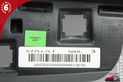 2014 Audi A6 Sedan Dashboard Dash Board Panel w/o Airbag 4G1857001 Dakota Gray Metallic OEM